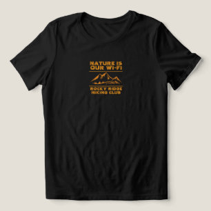 Trail-Therapie Minimalistischer Bergwanderclub-Nam Tri-Blend Shirt