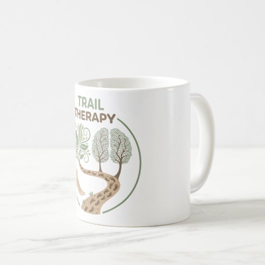 Trail Therapy Kaffeetasse (VorderseiteRechts)