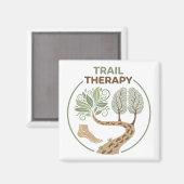 Trail Therapy Magnet (Vorderseite/Rückseite)