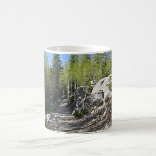 Trail to Alberta Falls Kaffeetasse (Mittel)