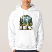 Trailblazer's Delight - Mountain Wandern Hoodie (Vorderseite)