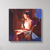 Trailer Balletttänzer von Candlelight Leinwanddruck (Vorderseite)