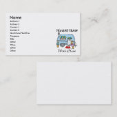 Trailer Park Müll mit Klasse Visitenkarte (Vorne/Hinten)