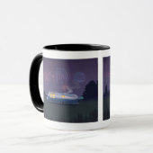 Trailer Silver RV & Night Sky Tasse (Vorderseite Links)