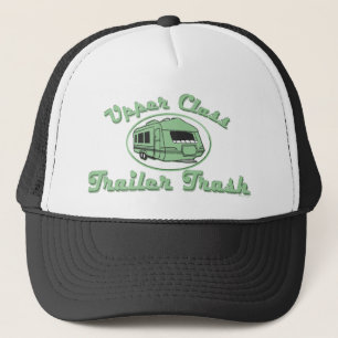 Trailer-Trash-Hat für die Oberklasse Truckerkappe