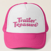 Trailer Treasure Hat Truckerkappe (Vorderseite)