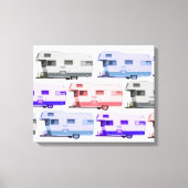 Trailer Vintag Leinwanddruck (Vorderseite)