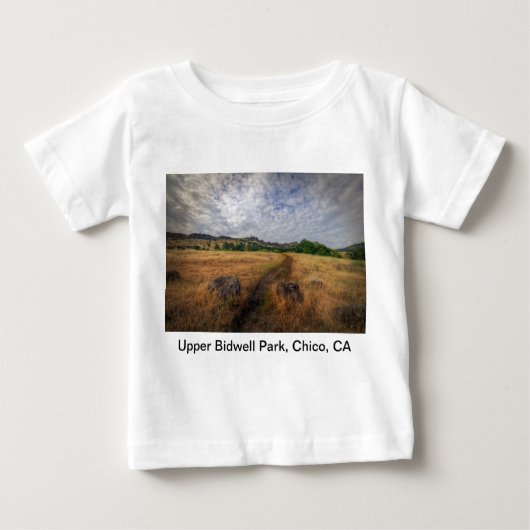 Trailhead, Upper Bidwell Park, Chico, Ca Baby T-shirt (Vorderseite)