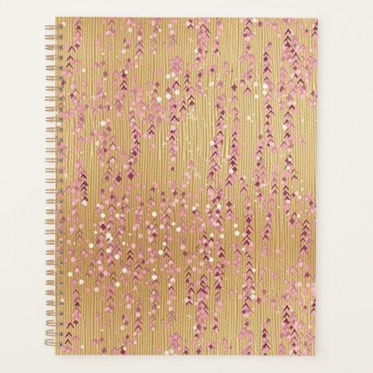 Trailing Blossom Chiyogami Planner Planer (Vorderseite)