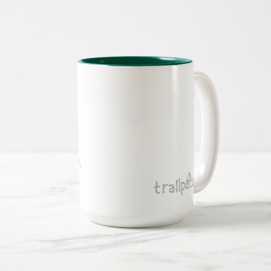 Trailpaca Hinterglühende Kaffee-Tasse Zweifarbige Tasse (VorderseiteRechts)