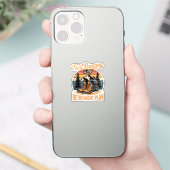 Trailrunning ist mein Rentenplan Aufkleber (Telefon)