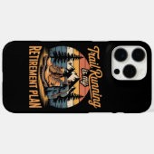 Trailrunning ist mein Rentenplan Case-Mate iPhone Hülle (Rückseite (Horizontal))