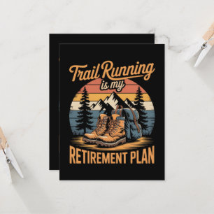 Trailrunning ist mein Rentenplan Einladung