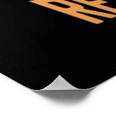 Trailrunning ist mein Rentenplan Poster (Ecke)