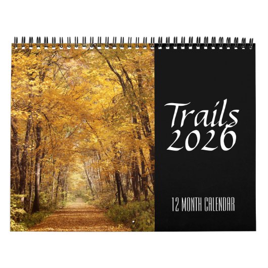 Trails Calendar 2026 Kalender (Titelbild)