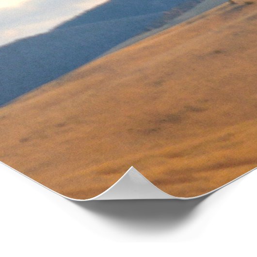 Trails End Motel Sign, Wyoming Poster (Ecke)