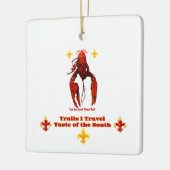 Trails I Travel Taste of the South Keramikornament (Links)