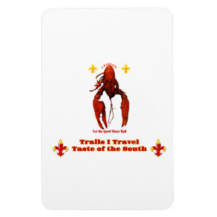 Trails I Trawfish Magnet