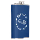 Trails laufen, mit Burritos beleben Flachmann (Rechts)