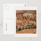 Trails of Bryce Canyon Postkarte (Vorne/Hinten)