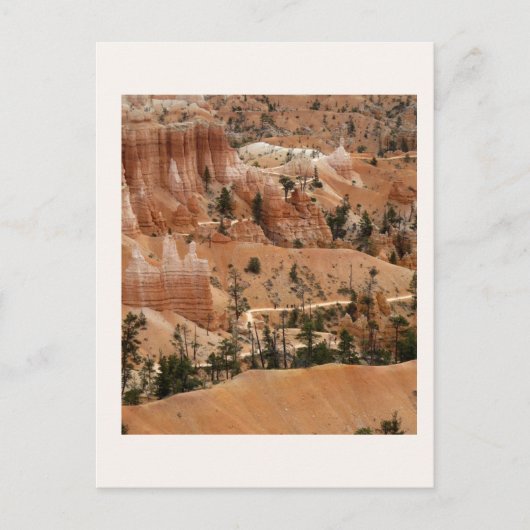 Trails of Bryce Canyon Postkarte (Vorderseite)