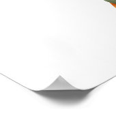 Train 2nd Birthday Watercolor Santa Party Express Poster (Ecke)