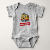 Train Baby Bodysuit Baby Strampler (Vorderseite)