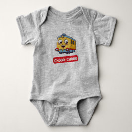 Train Baby Bodysuit Strampler