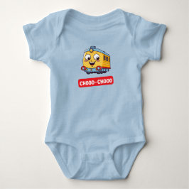 Train Baby Bodysuit Strampler