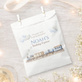 Train Birthday Favor Bags Geschenktütchen (Ausgeschnitten)