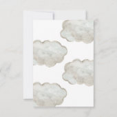 Train Birthday Invitation Boys Einladung (Rückseite)