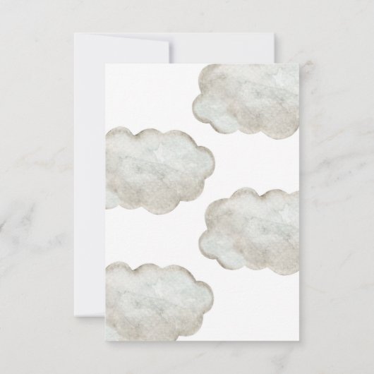 Train Birthday Invitation Boys Einladung (Rückseite)