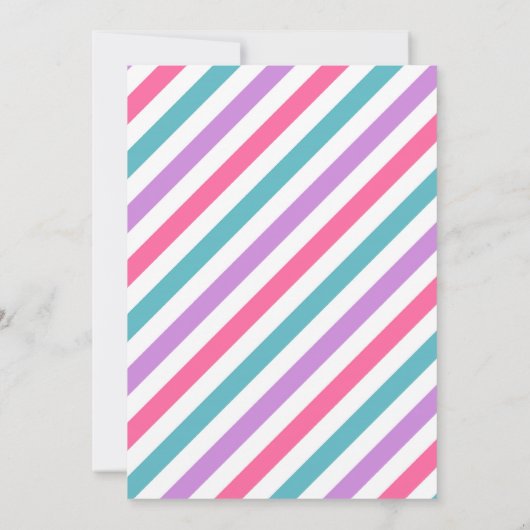 Train Birthday Invite Chugga Chugga Choo Choo Einladung (Rückseite)