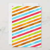 Train Birthday Invite Chugga Chugga Choo Choo Einladung (Rückseite)