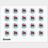 Train Birthday Party Stickers (Blatt)