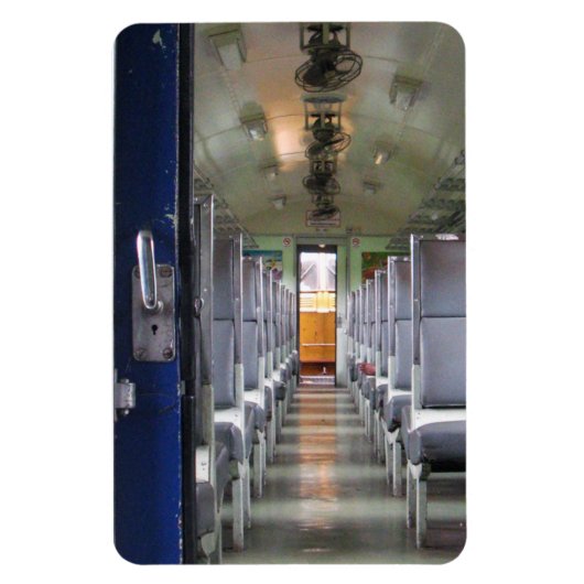 Train Carriage Thailand ... Südostasien Magnet (Vertikal)