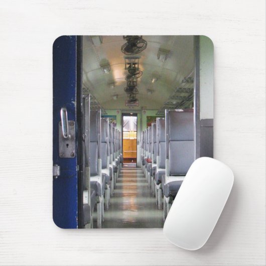 Train Carriage Thailand ... Südostasien Mousepad (Mit Mouse)