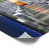 Train Carriage Thailand ... Südostasien Poster (Ecke)