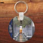 Train Carriage Thailand ... Südostasien Schlüsselanhänger (Vorderseite)