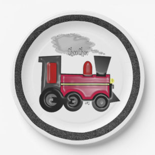 Train Choo Pappteller