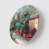 Train Clock Runde Wanduhr (Winkel)