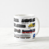 Train Collection Mug Kaffeetasse (VorderseiteRechts)