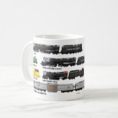Train Collection Mug Kaffeetasse (Vorderseite Links)