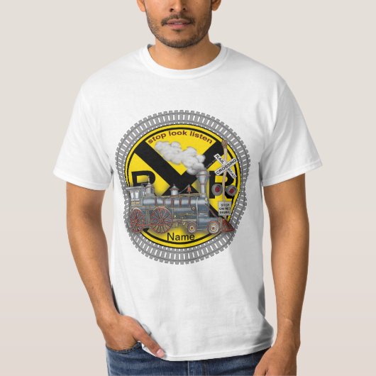 Train Crossing  t-shirt (Vorderseite)