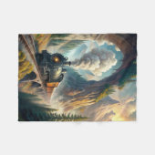 Train Fleece Blanket (Vorderseite (Horizontal))