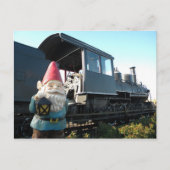 Train Gnome Postkarte (Vorderseite)
