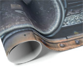 Train Graffiti Grunge Colorful Urban Street Art Geschenkpapier (Rolleneckpunkt)