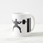 TRAIN - Gymnastikmotivation Kaffeetasse (VorderseiteRechts)