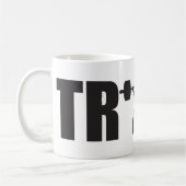 TRAIN - Gymnastikmotivation Kaffeetasse (Links)