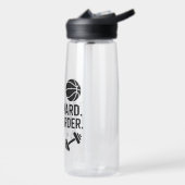 Train Hard Play Harder Water Flasche (Links)